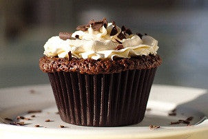 Dark Chocolate Espresso Cupcakes